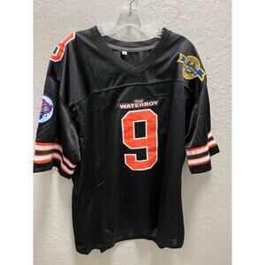The Waterboy Bobby BOUCHER #9 Black Football Jersey XL Stitched